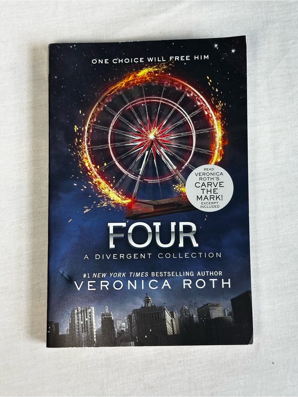 FOUR: A Divergent Collection - Navy & Fiery Orange Paperback by